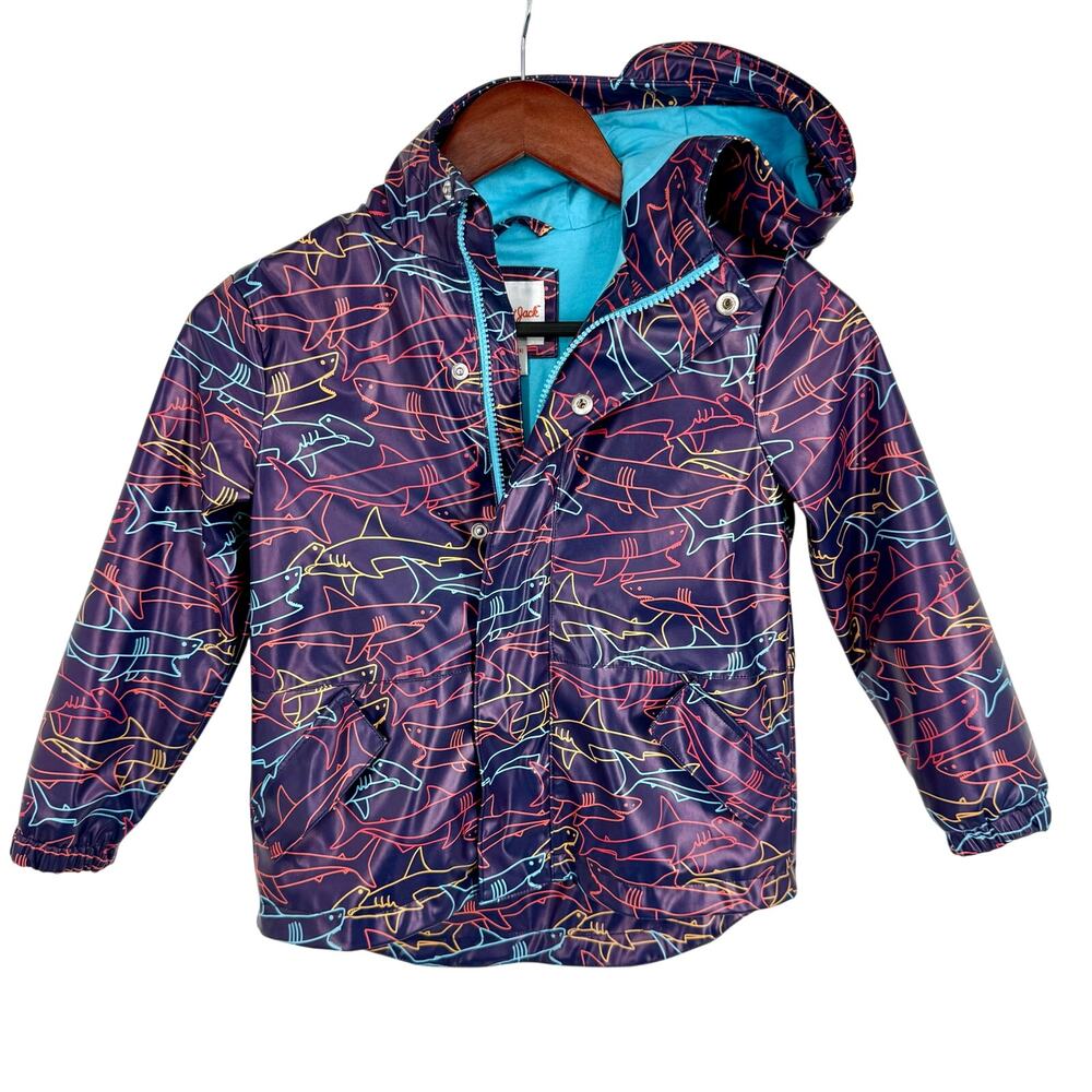 Cat & Jack WATERPROOF Rain Jacket - Kids Boys Girls Sz XS 4/5